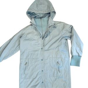 Vintage Willow Lane Women’s Insulated Hooded Winter Coat Blue Size Medium Jacket